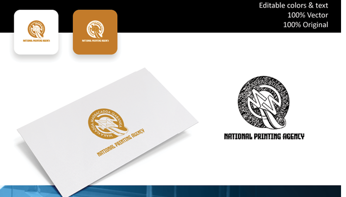 National Printing Agency Branding